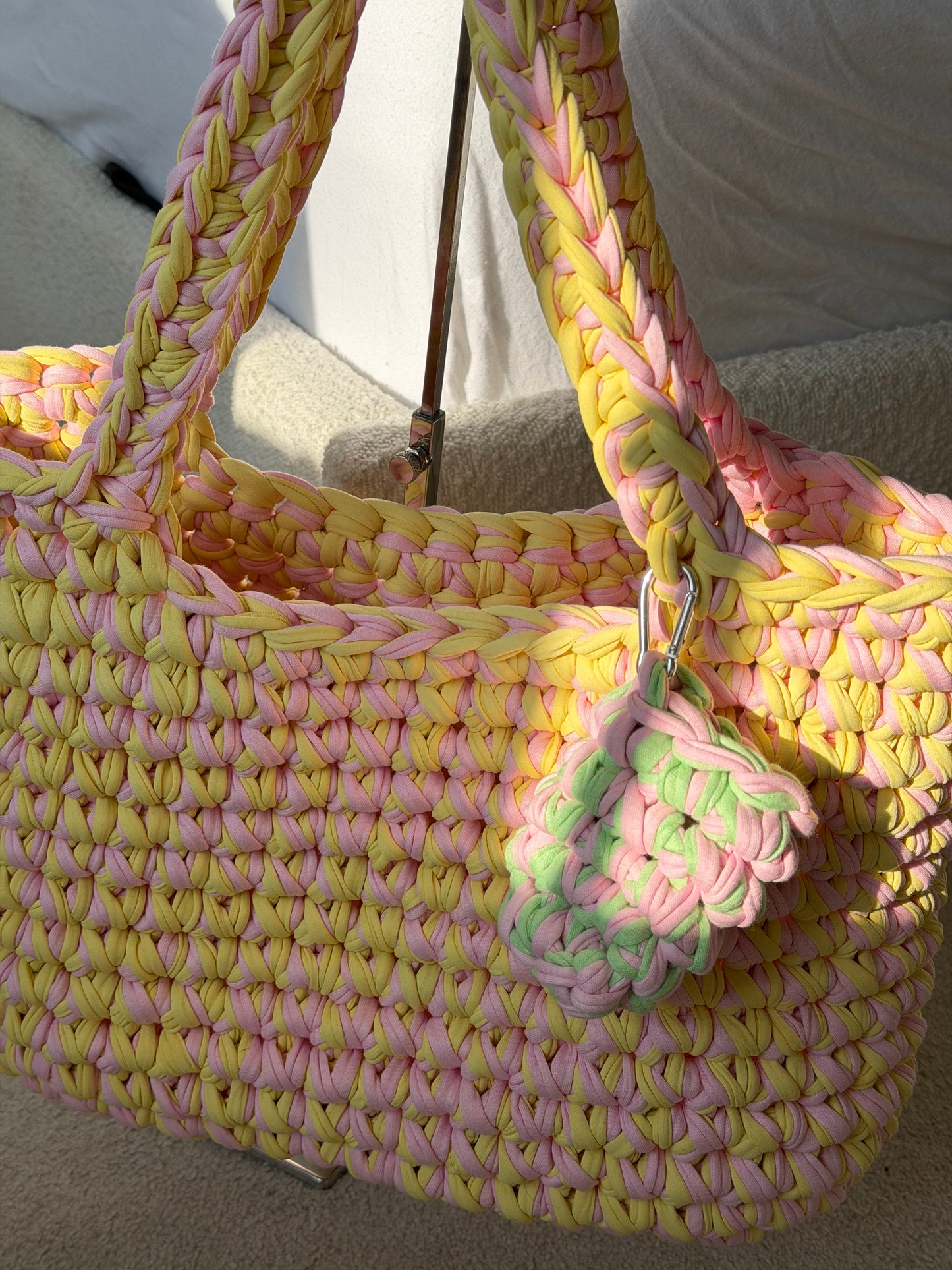 OG medium beach bag - Lemon