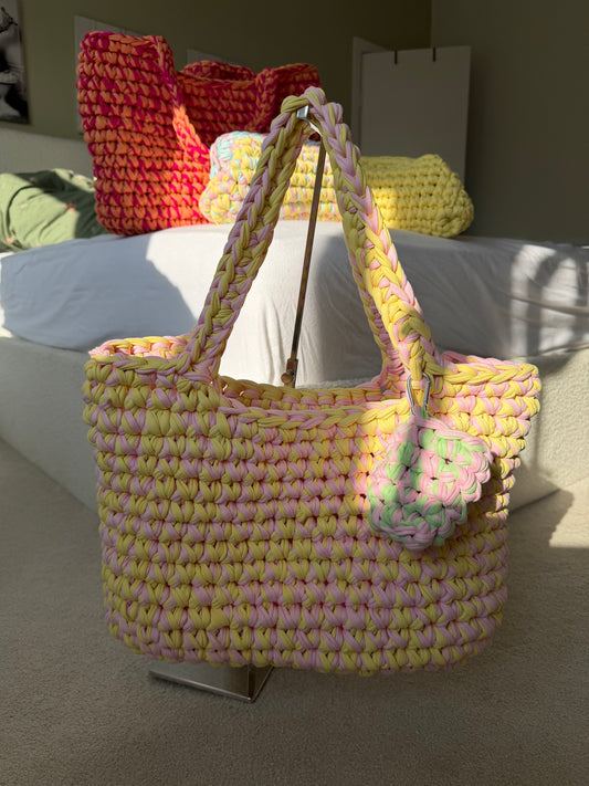 OG medium beach bag - Lemon
