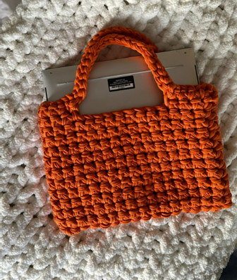 Laptop/Tote Bag - Bright Orange